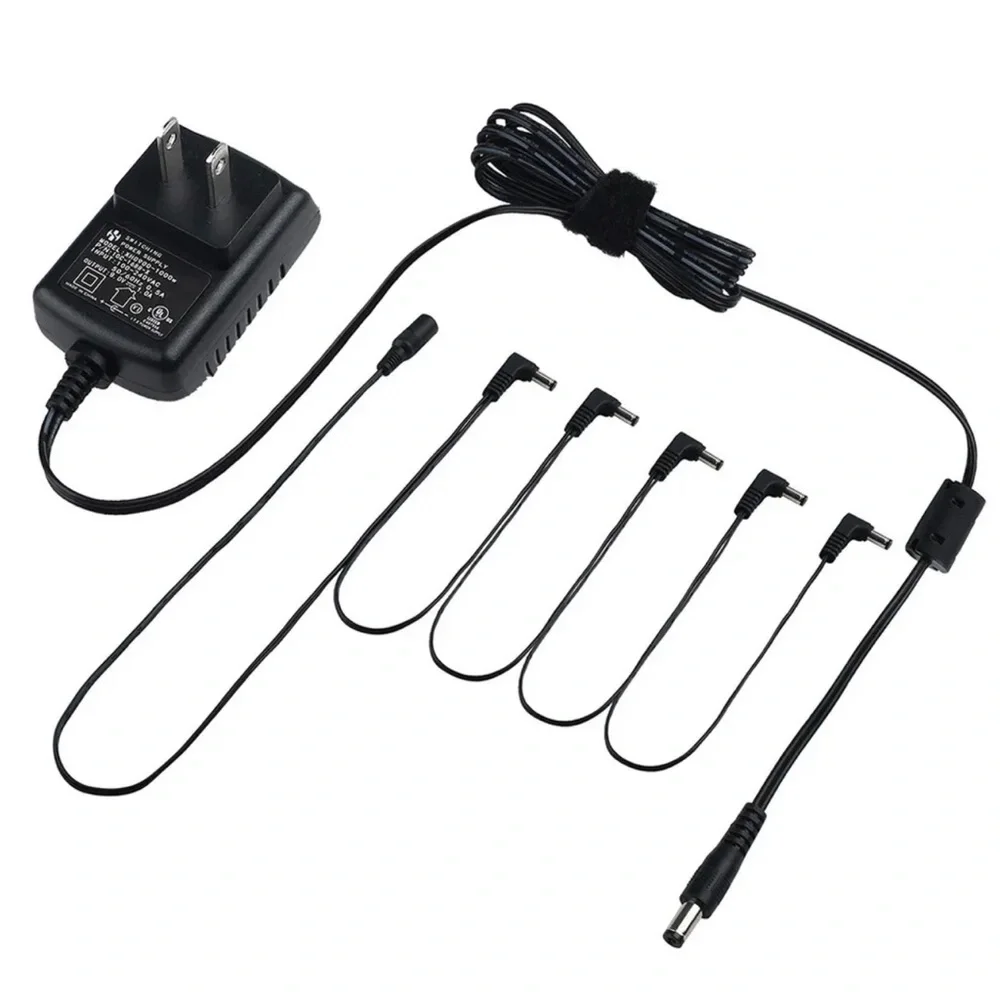 9V AC/DC Power Adapter Charger Power Cord for BOSS MXR Nobels NUX Roland Xotic